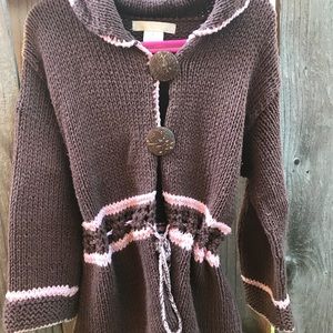 Girls Sz 6, 100% cotton cardigan